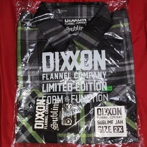 DIXXON FLANNEL COMPANY- SUBLIME JAH - XXL - NEW